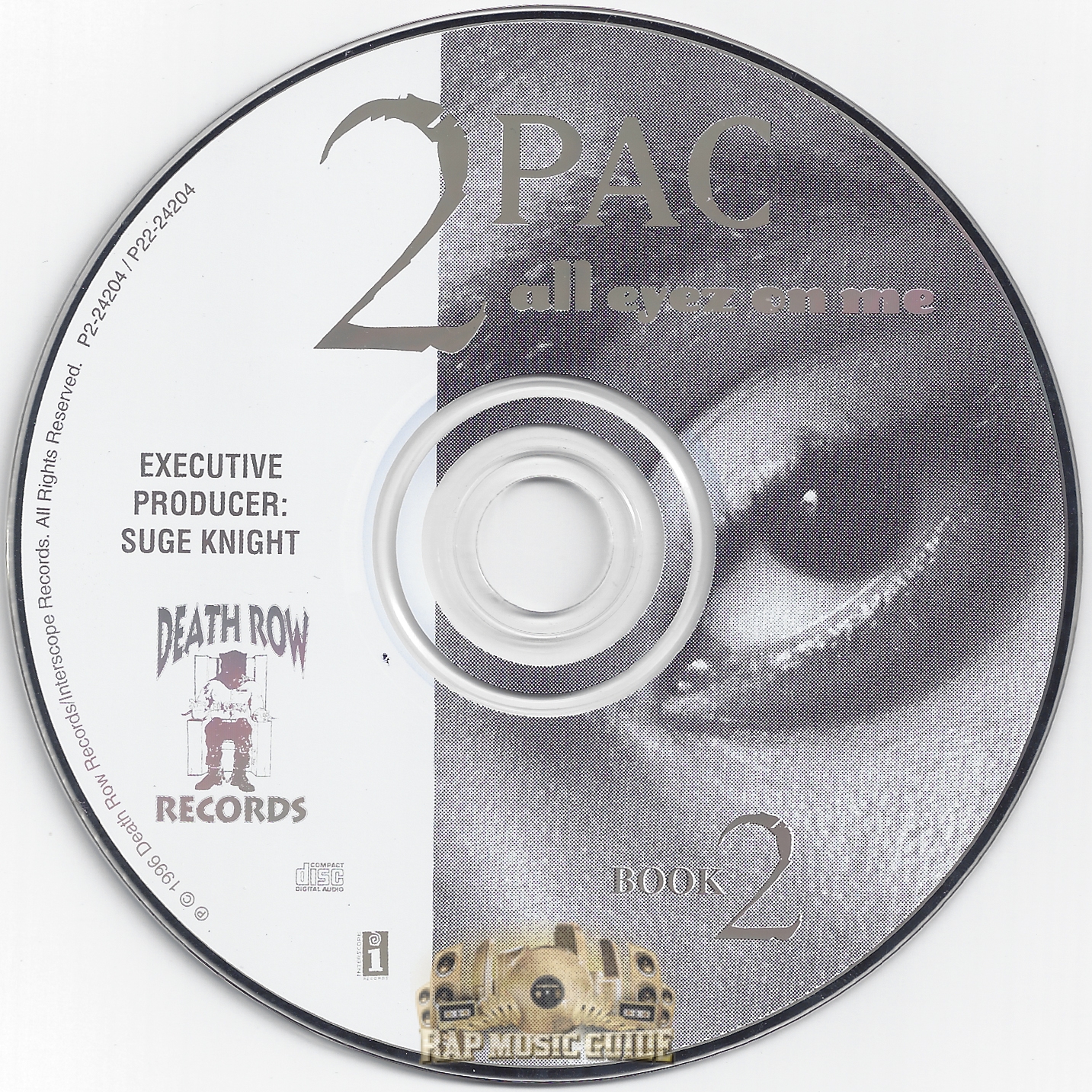2Pac All Eyez On Me 1st Press. CD Rap Music Guide